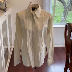 Lauren Ralph Lauren size 4 light ivory shirt